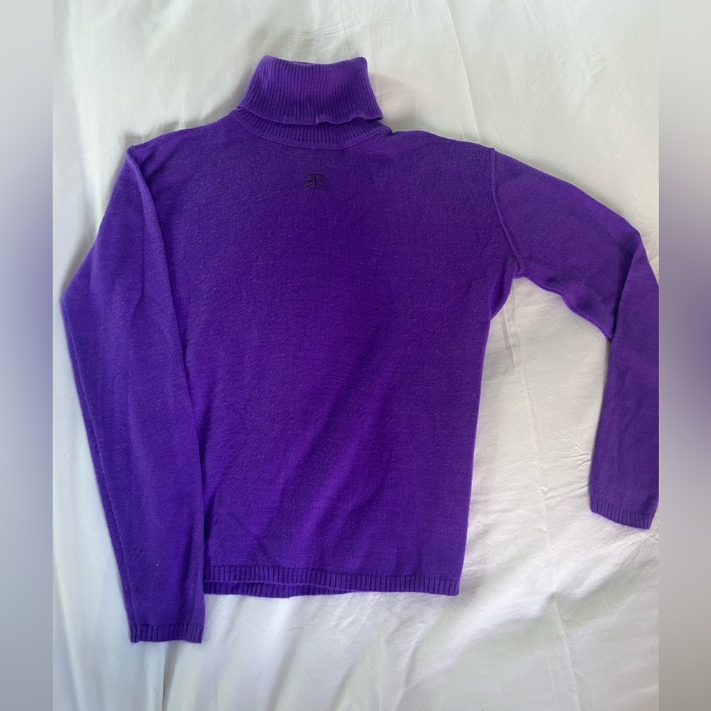 Vintage Courreges sweater
Acrylic/ cashmere “1976”